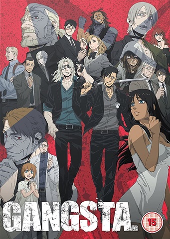 アニメDVD　不備有)GANGSTA. 特装限定版 全6巻セット(状態：全巻収納BOX・スリーブケースに傷み有り) ☆収納BOX付き！特装限定版DVD全6巻セット！GANGSTA